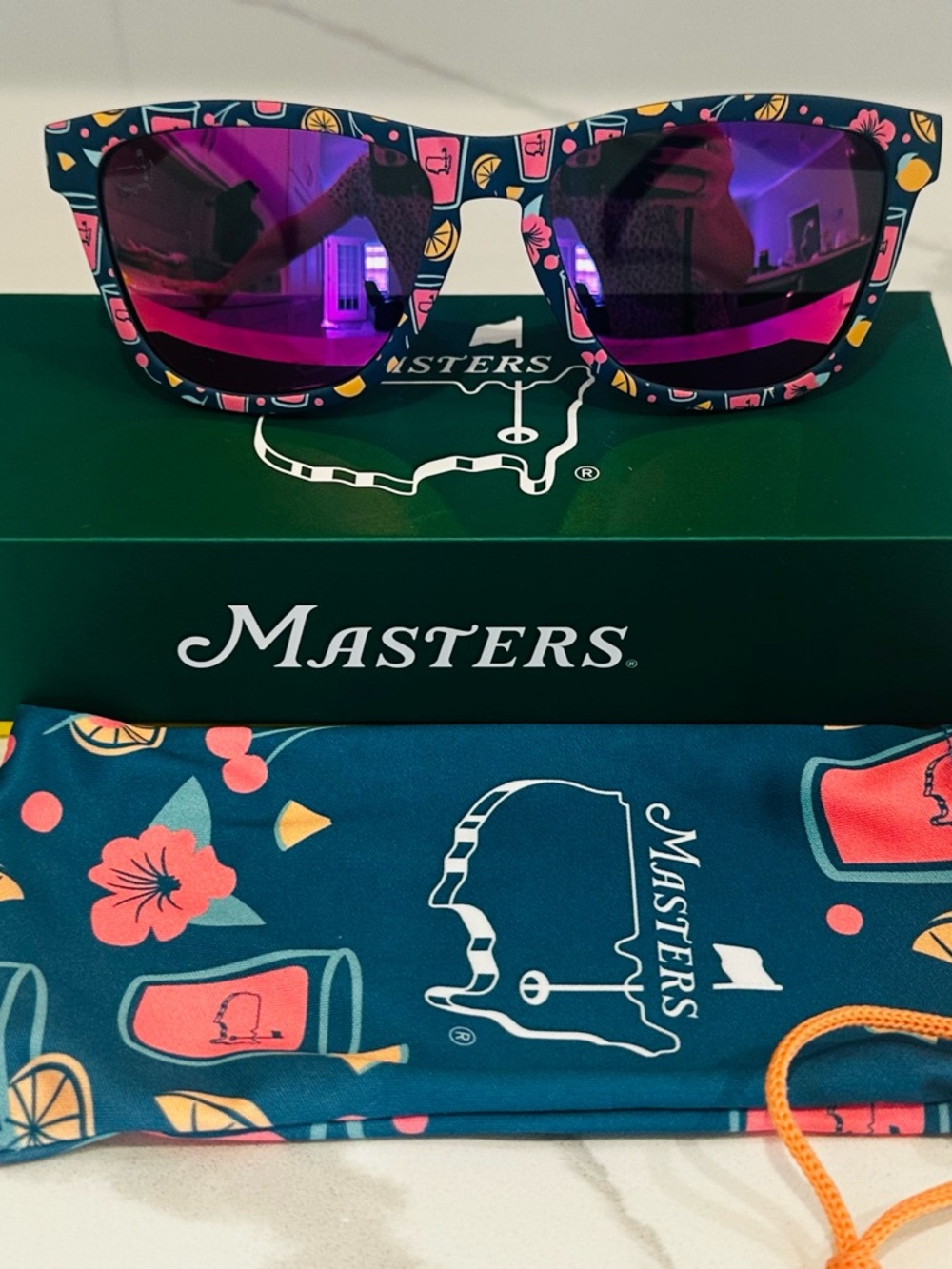 Masters goodr Azalea Drink Sunglasses with Polarized Lenses